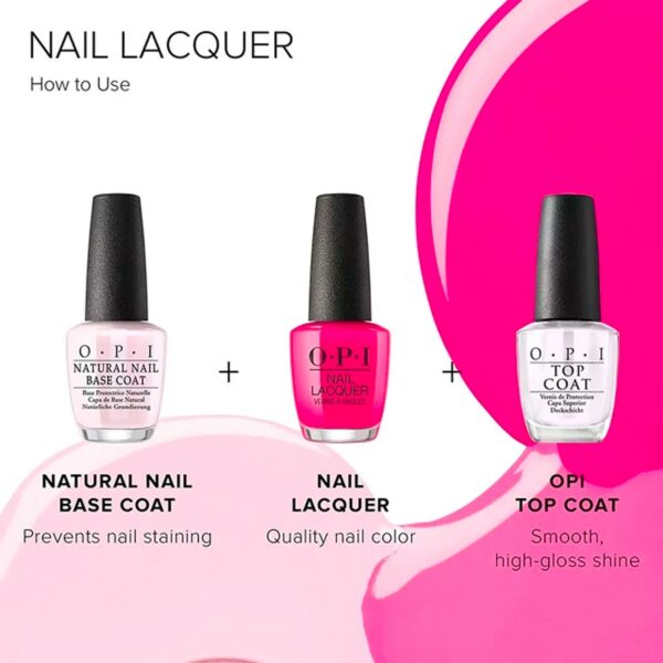 OPI Nail Lacquer, Cajun Shrimp, Nail Polish, 0.5 fl oz - Image 3